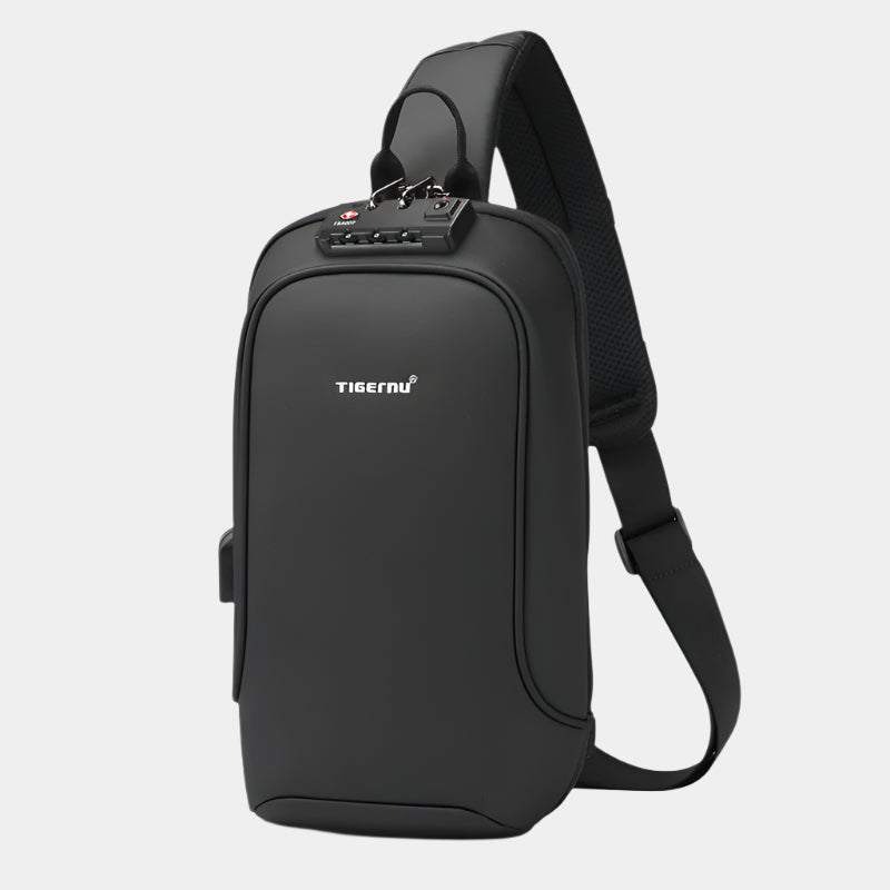 Everyday Crossbody Shoulder Bag with Lock