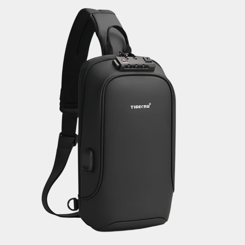 Everyday Crossbody Shoulder Bag with Lock