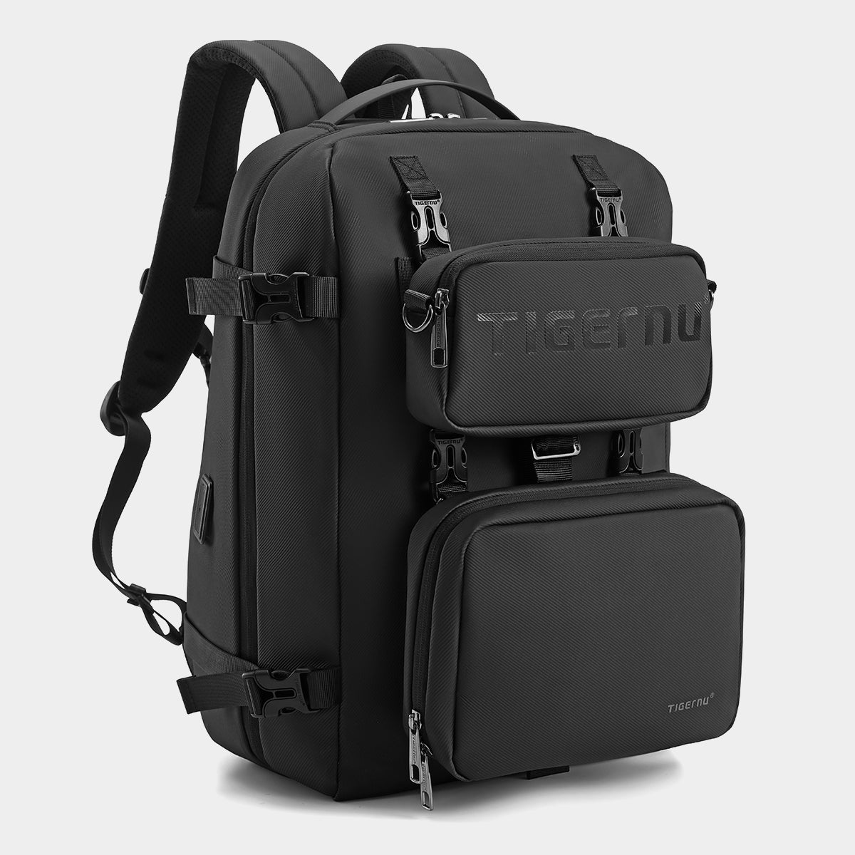 Detachable 3-in-1 Laptop Backpack with Charging Port