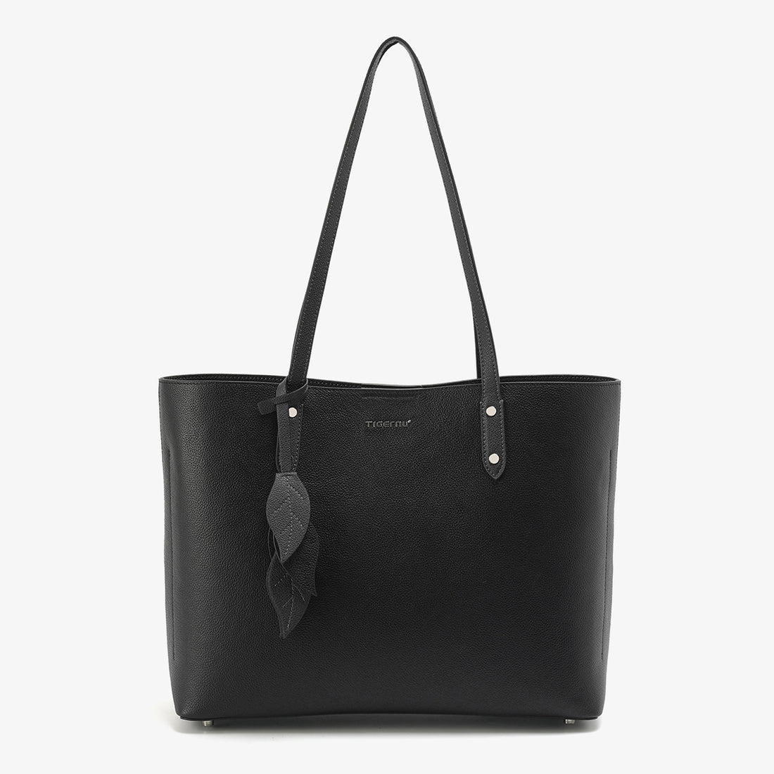 Classic Leather Shoulder Handbag