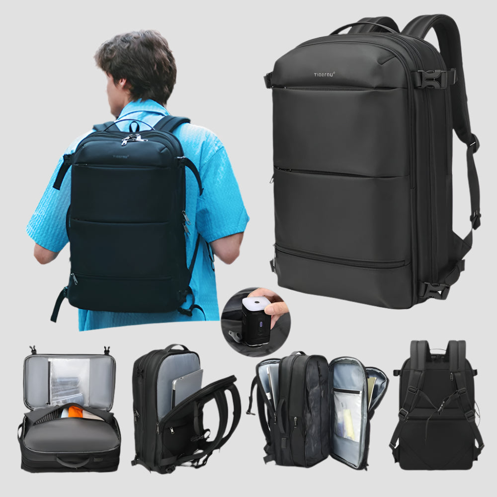 Vacuum Compression Expandable Travel Backpack